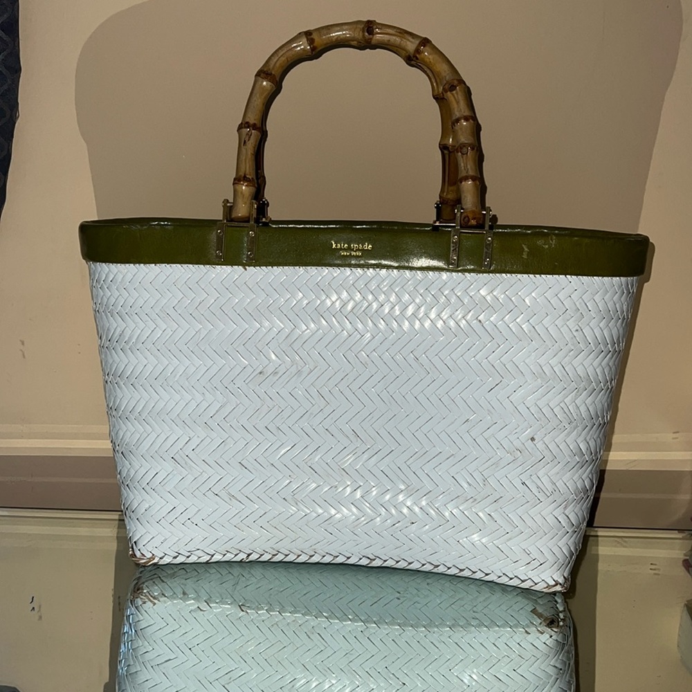 Kate Spade Santa Maria Anabel wicker tote